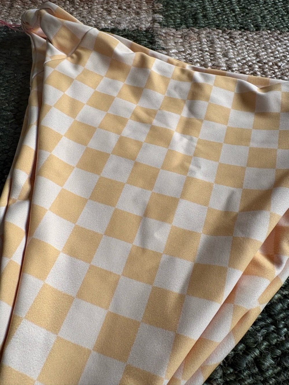 NWT Skatie Salty Bikini Bottom in Yellow Speedway Sz M - Picture 6 of 7